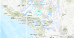 California earthquake Barstow impact