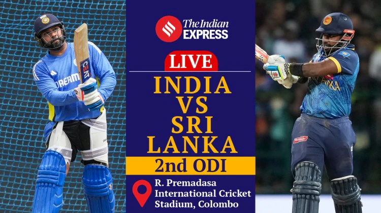 India vs Sri Lanka 2nd ODI