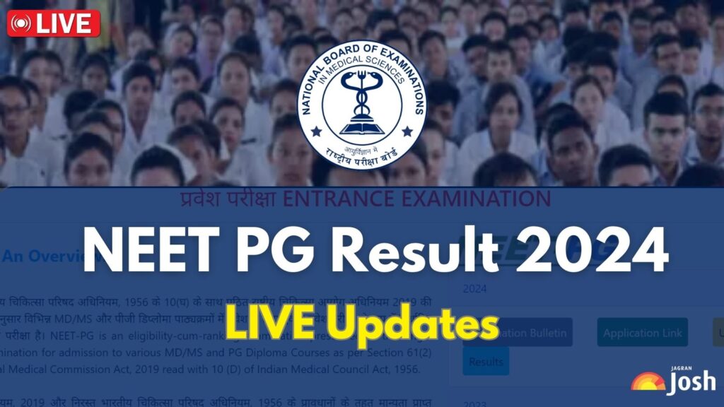 NEET PG 2024 result