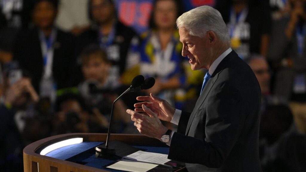 Bill Clinton DNC speech 2024