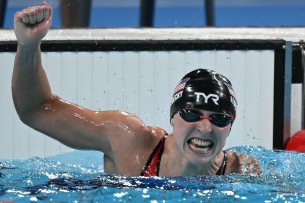 Katie Ledecky 1500m Freestyle Olympic Record