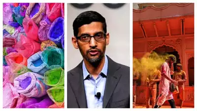 Sundar Pichai Holi Wishes