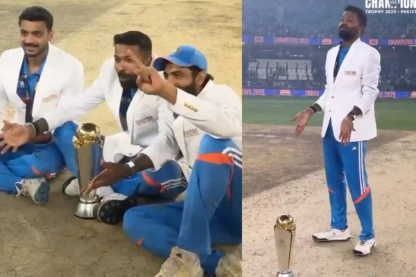 Hardik Pandya viral celebration