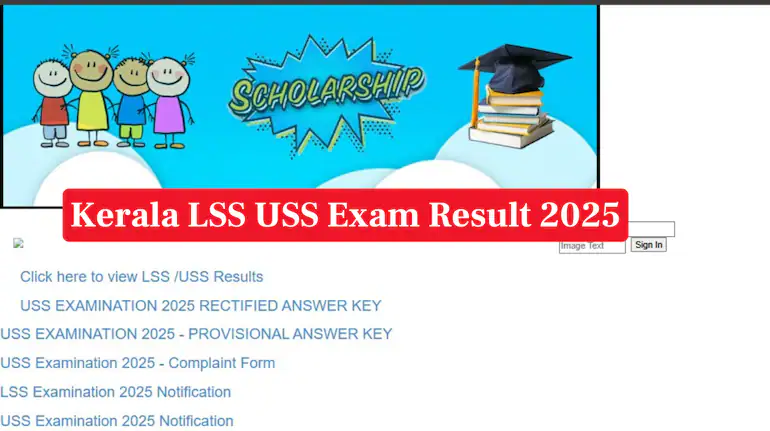 Kerala Scholarship Results 2025