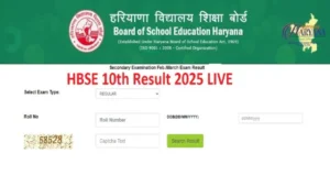 HPBOSE 10th Result 2025